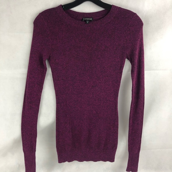 Express Sweaters - Express Magenta Sweater XS